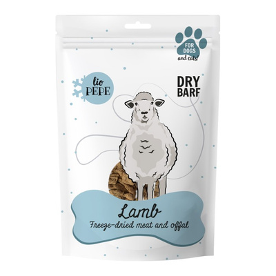 PAKA ANIMAL - Lio PEPE Lam (lamslong) gevriesdroogd traktatie 30g