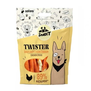 MR. BANDIT Kauwt Twisters Wraps met Kip 80g