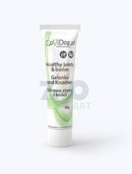 Lovi Dog Gezonde gewrichten en botten - honden- en kattenpaté in tube, premium roomvleessnack met vitaminen en Omega 3 en gemalen eierschalen 90g