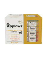 Applaws Multipack Kattenbouillon Blikjes 12x70g
