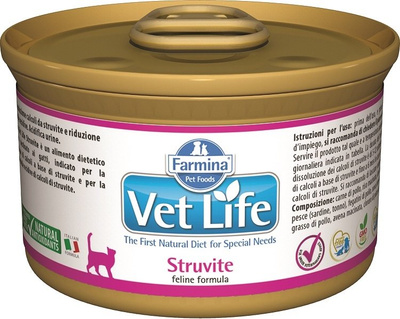 Farmina Vet Life Feline Struviet 12x85g