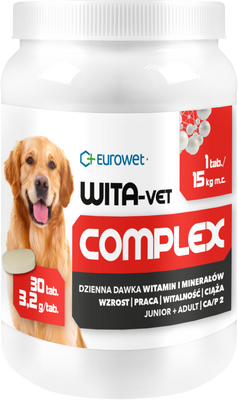 Eurowet Wita-Vet Junior +Adult 30tab 