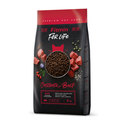 Fitmin Cat For Life Castraat Rund 8kg