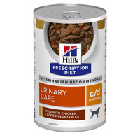HILL'S PD Prescription Diet Canine c/d stoofvlees 12x354g - blik