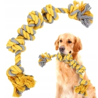 NUXIE Katoenen hondentrekker met 4 knopen xxl 60cm