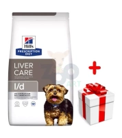 Hill's PD Prescription Diet Canine l/d Liver Care 10kg + GRATIS een verrassing voor je hond!