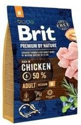 Brit Premium By Nature Adult M met Kip 3kg