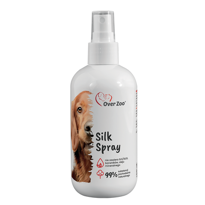 OVER ZOO Silk Spray Reiniger voor hondenhaar 250ml