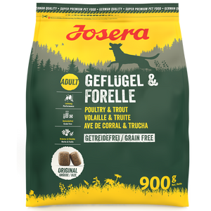 JOSERA Geflügel & Forelle 900g