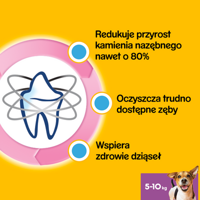 Pedigree DentaStix Dental Treats voor honden vanaf 4 maanden en meer dan 5-10kg 110g