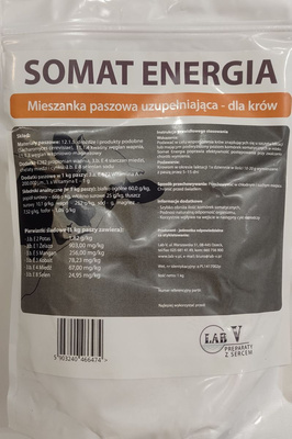 LAB-V Somat Energy - Aanvullend diervoeder voor melkgevende koeien 1kg