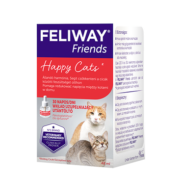Ceva Animal Health Polska Sp. z O.o Feliway Friends verstuiverpatroon 48ml 