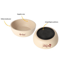 DINGO-bamboevezel antislip kom - 550ml 