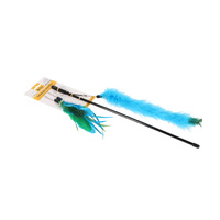 DINGO Kattenspeelgoed: Kattenhengel met verwisselbare speeltjes 