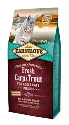 Carnilove Cat Verse Karper&Forel Gesteriliseerd Voor Volwassenen 6kg