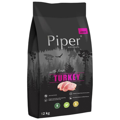 Dolina Noteci Piper Dieren Junior met kalkoen 12kg + GRATIS een verrassing voor je hond!