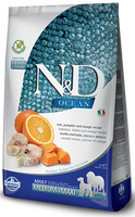 Farmina N&D Ocean Canine Adult Medium&Maxi Kabeljauw Pompoen&Sinaasappel 12kg + GRATIS een verrassing voor je hond!