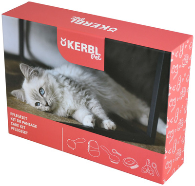 KERBL 7 in 1 verzorgingsset voor katten