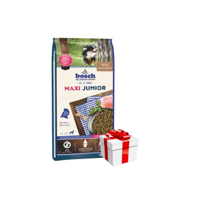 BOSCH Maxi Junior 15kg + GRATIS een verrassing voor je hond!