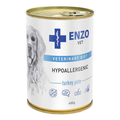 ENZO VET Hypoallergeen dieet met kalkoen voor honden 400g