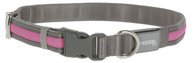 KERBL Licht & Reflex Roze Halsband 45-65cm