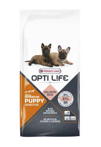 Versele-Laga Opti Life Puppy Sensitive Zalm met Rijst 12,5kg