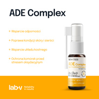 Lab-v ADE Complex - Vitamine A, D en E complex in sprayvorm voor honden en katten 2 x 10ml