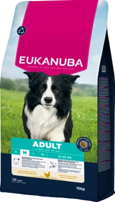 EUKANUBA Active Adult Middelgroot Ras Kip 15kg