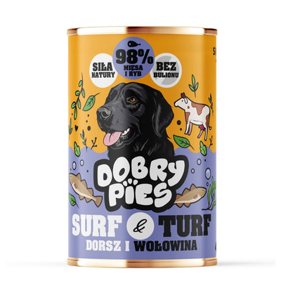 Good Dog Kabeljauw en Rundvlees 400g