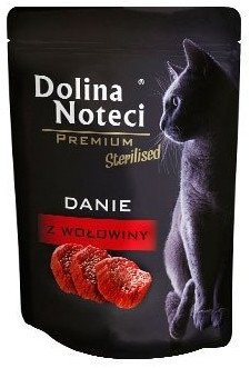Dolina Noteci Premium voor gesteriliseerde katten met rundvlees 85g