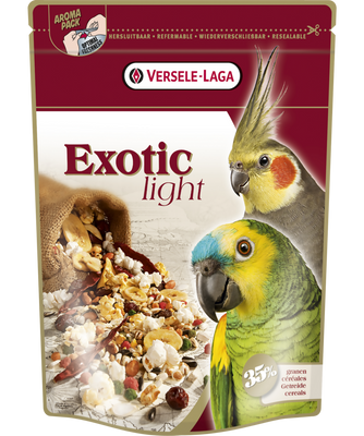 Versele-Laga Exotic Light - Geroosterde Granenmix voor Grote en Middelgrote Papegaaien 750g