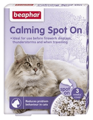 BEAPHAR Kalmerende Spot On Kalmerende Druppels voor Katten 3x0.4ml
