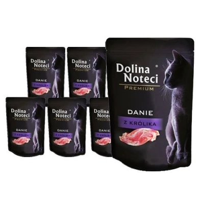 Dolina Noteci Premium voor Katten Konijnenschotel 10x85g