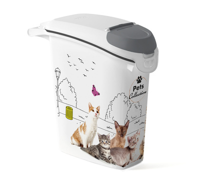 Curver PetLife Kattenvoer voorraadbus 10l