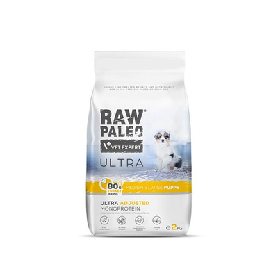 Vet Expert Rauw Paleo Kalkoen Puppy Groot 2kg