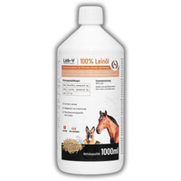LAB-V Lijnzaadolie Leinöl voor paarden, honden en katten 1000ml
