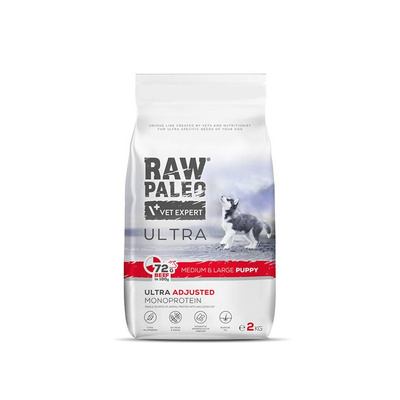 Vetexpert Raw Paleo Ultra Rund Puppy Medium/Large 2kg