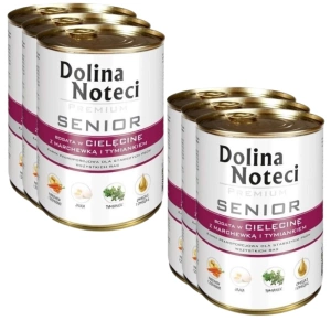Dolina Noteci Premium Senior Kalfsvlees met Wortelen en Tijm 6x400g