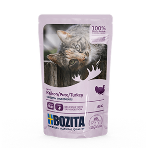 BOZITA Stukjes in Kalkoensaus 85g