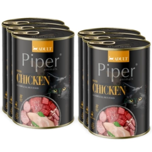 DOLINA NOTECI Piper voor katten met kip 6x400g