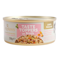Applaws Taste Toppers Naturel Nat Hondenvoer Kip met Ham en Groenten 12x156g