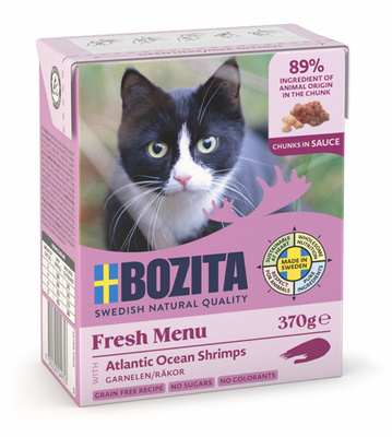 BOZITA Cat Garnalen in Saus 370g