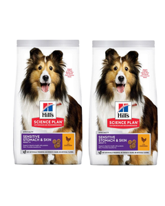 Hill's Canine Adult Sensitive Stomach&Skin 2x14kg