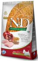 Farmina N&D Ancestral Grain Canine Adult Mini Kip & Granaatappel 7kg + GRATIS een verrassing voor je hond!