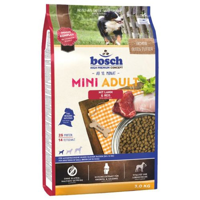 BOSCH Adult Mini Lam & Rijst 1kg