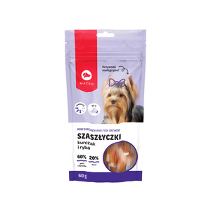 MACED Spiesjes van kip en vis 60g