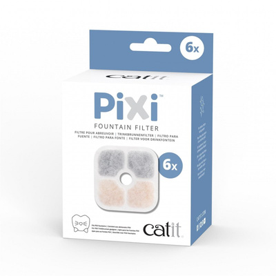 CATIT Pixi Fontein drinkfilter 6 stuks