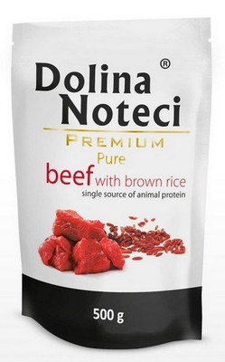 Dolina Noteci Premium Puur Rundvlees met Bruine Rijst 500g