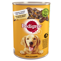 Pedigree Natvoer voor Volwassen Honden met Kip & Groenten in Gelei 400