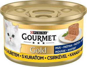 Purina Gourmet Gold Mousse met Kip 85g